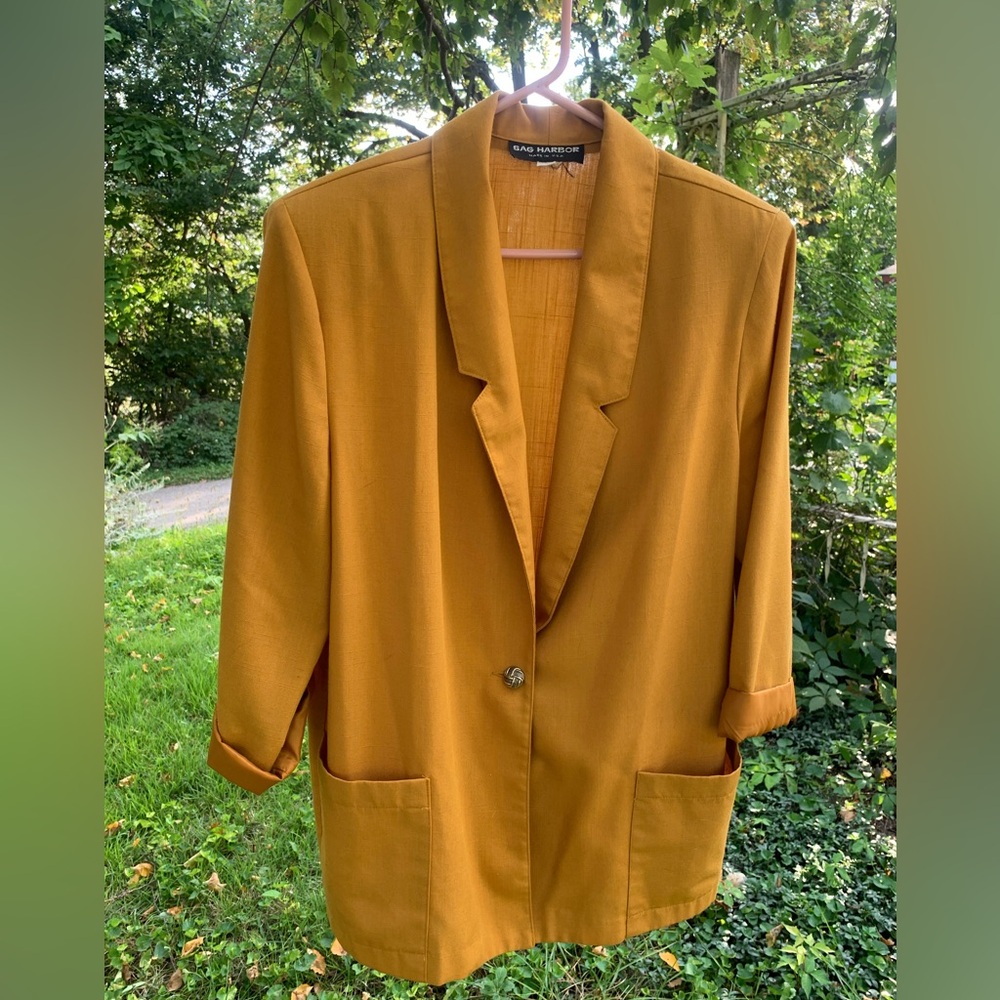 Sag Harbor Mustard Blazer